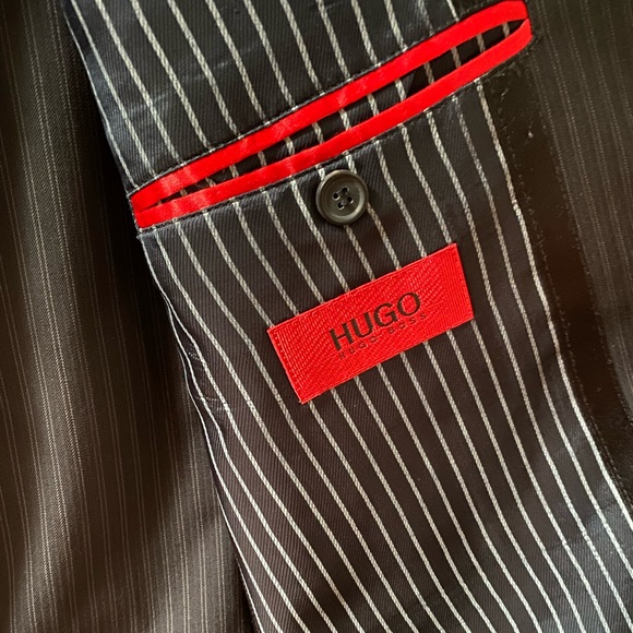 Hugo Boss Red Label Double Pinstripe Suit - Picture 1 of 3